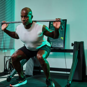 Xburn GYM <span class=keywords><strong>Master</strong></span> Équipement de musculation intelligent à écran tactile haute définition de 32 pouces, machine d'entraînement complet du corps, station de musculation en métal - Product Image 2