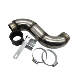 เหมาะสำหรับรถมอเตอร์ไซค์เลียนแบบ Husi Haomai รุ่น 17253 <span class=keywords><strong>KFA</strong></span> 0000 คาร์บูเรเตอร์ 40/48  ข้อต่อท่อรูปตัว S ท่อร่วมไอดี - Product Image 1