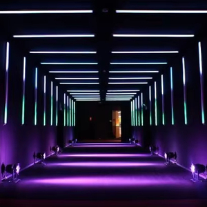 Barra de Túnel de Píxeles LED de 1m y 24V para Iluminación Decorativa de Eventos, Luces de Escenario para Bodas, Tubo de Luz Digital DMX512 - Product Image 1