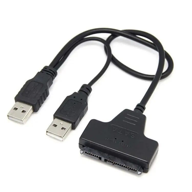 Кабель адаптера BAJEAL USB2.0 для SATA 7 + 15p 22Pin для жесткого диска 2,5 дюйма SSD HDD