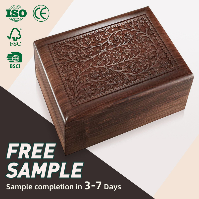WDF Natural Cinerary Casket for Pour