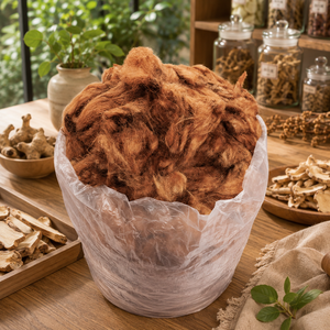 Fibra de rizoma de Cibotium Barometz 100% seca Wild Harvest, ingrediente botánico natural de grado alimenticio premium, 2 años de vida útil, para exportación. - Product Image 1