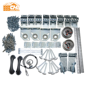 Kit <span class=keywords><strong>de</strong></span> quincaillerie pour <span class=keywords><strong>porte</strong></span> <span class=keywords><strong>de</strong></span> <span class=keywords><strong>garage</strong></span> anti-empreintes digitales CE, ensemble complet pour <span class=keywords><strong>porte</strong></span> sectionnelle 4, 5, 6 panneaux, vente en gros OEM - Product Image 1