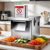 Fabrieks prijs elektrische aardappel-golfvormige snijmachine 110V/220V automatische groentesnijder apparatuur