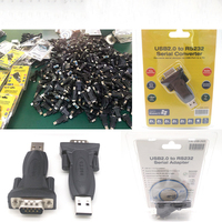 Cable de serie DB9 pin RS232, adaptador USB a rs232, adaptador de cable USB a serial, CH340 FTDI