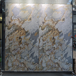 Panneau de pierre artificielle translucide léger pour la rénovation des halls d'ascenseurs, revêtement mural rétroéclairé - Product Image 4