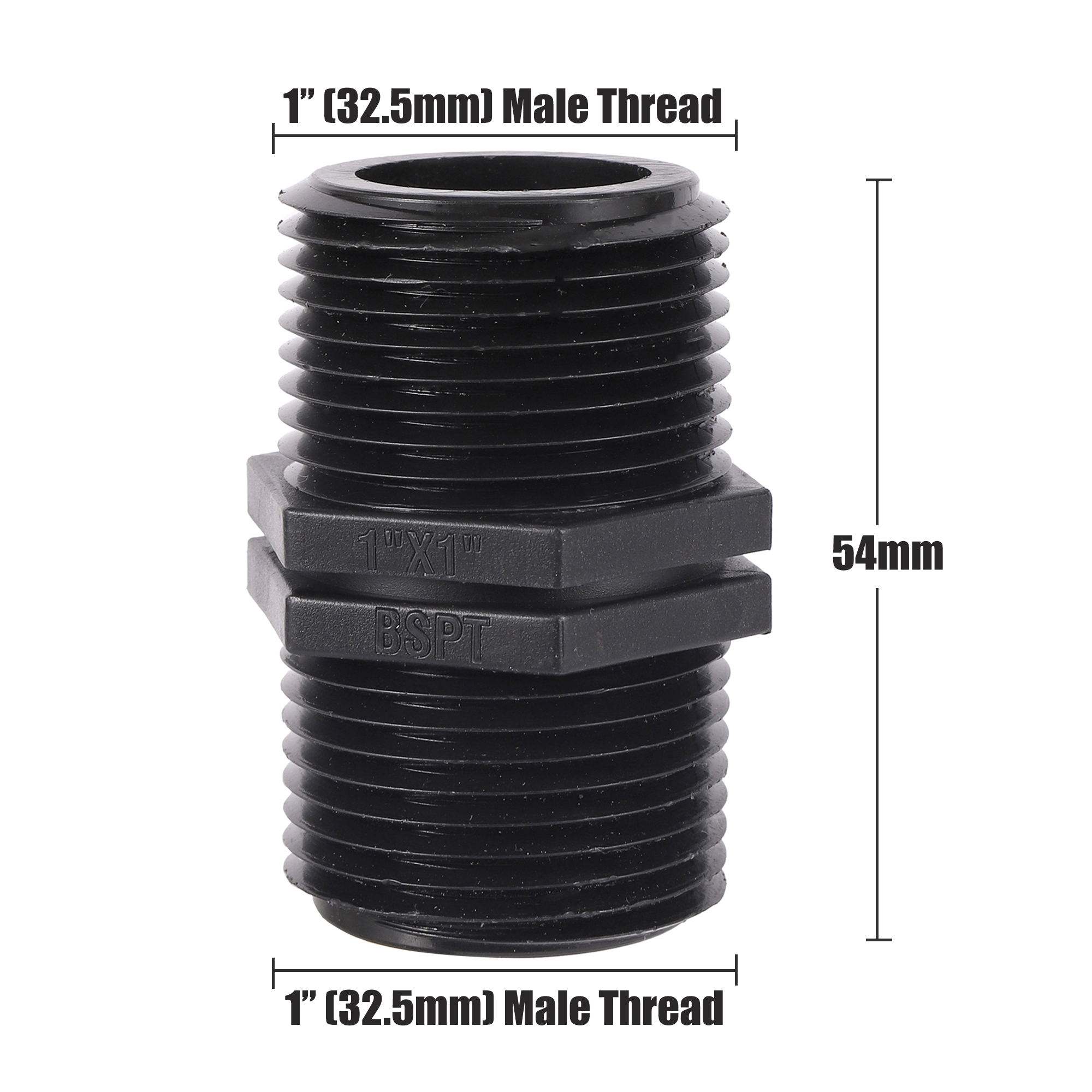 3/4" male thread