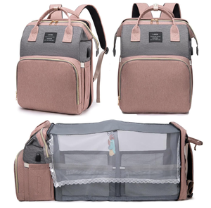 <span class=keywords><strong>Mochila</strong></span> Pañalera Multifuncional <span class=keywords><strong>para</strong></span> Mamá, 25L de Gran Capacidad, con Cambiador de Bebé, Impermeable, Bolsa de Viaje <span class=keywords><strong>para</strong></span> Pañales y <span class=keywords><strong>Maternidad</strong></span> - Product Image 1