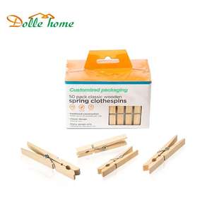 Pinces <span class=keywords><strong>à</strong></span> <span class=keywords><strong>linge</strong></span> en <span class=keywords><strong>bois</strong></span> miniatures de haute qualité, fabriquées en <span class=keywords><strong>bois</strong></span>, <span class=keywords><strong>à</strong></span> suspendre - Product Image 6