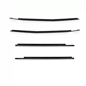 4 buah karet baru Weatherstrip untuk <span class=keywords><strong>Toyota</strong></span> Hilux 2016-2020 penutup pintu sabuk jendela cetakan Vios Model penggunaan jendela mobil - Product Image 6
