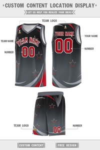 Maillot de <span class=keywords><strong>basket</strong></span>-ball personnalisé pour hommes femmes jeunes, short débardeur impression logo numéro de nom de l'équipe - Product Image 3