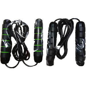 2025 Ventas mensuales <span class=keywords><strong>de</strong></span> más <span class=keywords><strong>de</strong></span> 10.000 Venta caliente Fitness Jump Rope PVC Steel Wire Velocidad ajustable Saltar la <span class=keywords><strong>cuerda</strong></span> - Product Image 2