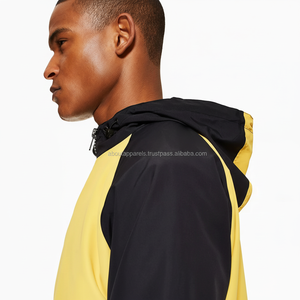 Chaqueta deportiva personalizada para hombre, cortavientos de poliéster y nailon, barata, paquistaní - Product Image 1