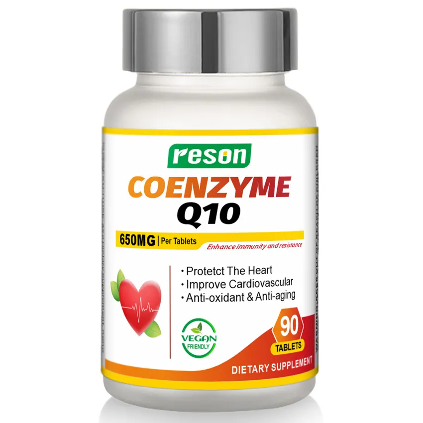 OEM 건강 보조 식품 소프트젤 캡슐 500mg 코엔자임 Q10