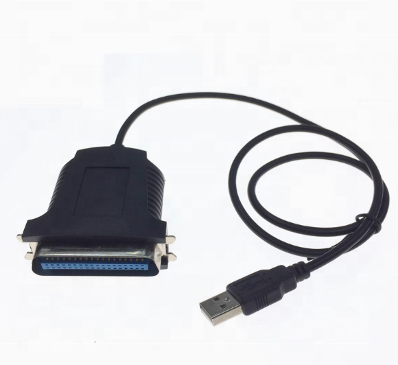 Old needle printer data cable CN36 parallel port to computer USB port conversion printing cable 1284 printing cable