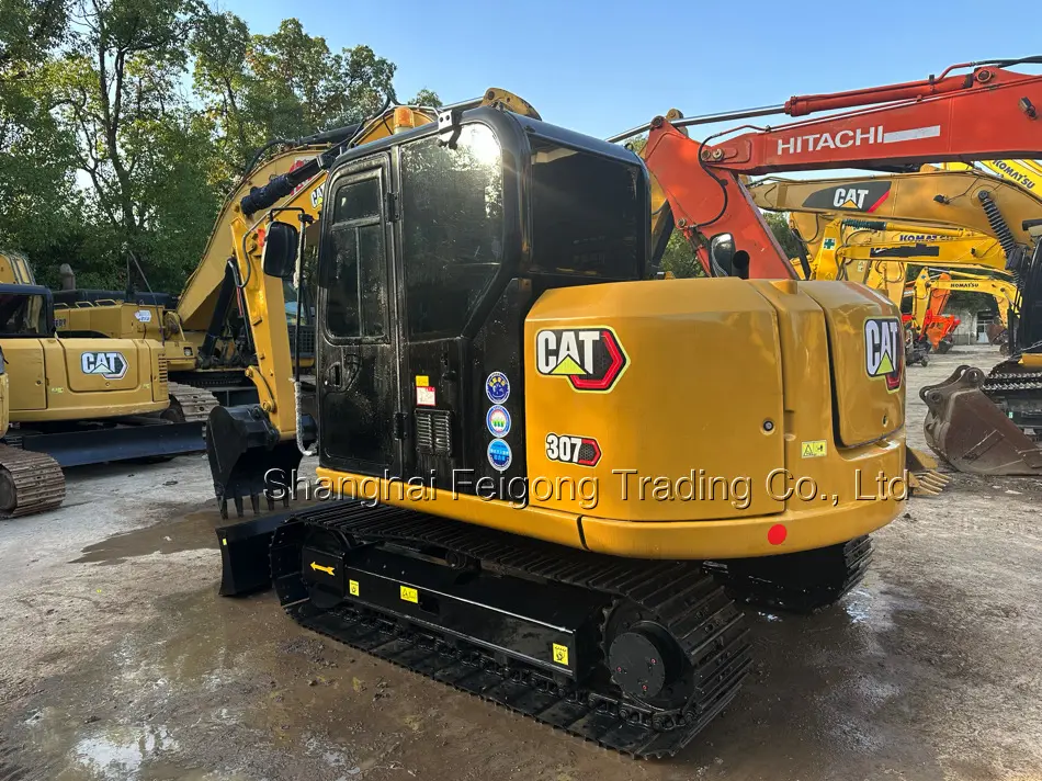 Ban đầu được sử dụng máy xúc mèo 307e2 307 Digger sử dụng máy móc nhỏ sử dụng máy xúc Nhật Bản sử dụng máy xúc