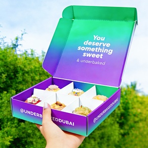 Custom Halal Arabic Takeaway Cookies <strong>Sweets</strong> Treats Packaging <strong>Box</strong> Ramadan <strong>Gift</strong> <strong>Box</strong> for Baklava Shawarma Packaging <strong>Box</strong> - Product Image 4