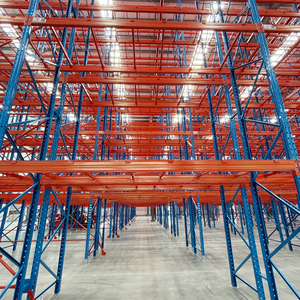 מדפי אחסון תעשייתיים של Jracking, מדפי משטחים מפלדה בתקן אירופאי לתעשייה כבדה, בעלי תו תקן CE - Product Image 4