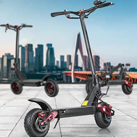 10 11 pulgadas 1800W 3600W Scooter Eléctrico adulto elektrikli scooter Elektro nieve scooter plegable Elektro movilidad todoterreno grasa