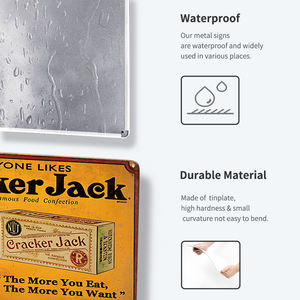 Plaque métallique rétro Sunbeam et Cracker Jack, pain au levain battu avec un signe du prix Nobel en bonus - Product Image 5