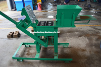 Machine manuelle à tuiles en argile, prix des briques écologiques QMR2-40, machine manuelle à briques en terre