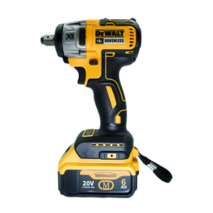 Clé à chocs sans fil DCF880 600Nm Couple élevé Clé électrique sans balais pour l'automobile Industriel - Product Image 1