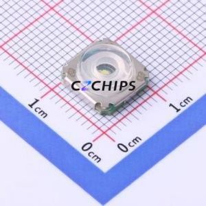 UK-C0303-W Tactile Switch SMD Switch ( Mounting Type: Vertical Mount )( Switch Length: 9.85mm )( Switch Width: 9.85mm ) - Product Image 1