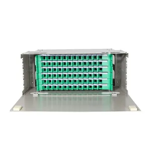19 Inch Rack Mounted 72 Port Cabinet Empty Case Odf Optional Full Load