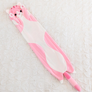 Empty <b>Plush</b> Toy Kawaii Long <b>Cat</b> <b>Plush</b> Pillow Kitten Doll Cartoon Long <b>Cat</b> Sleeping Companion Pillow Holiday Gifts for Children - Product Image 3