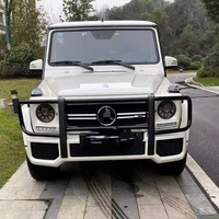 Grille de protection de pare-chocs avant à visser en acier inoxydable pour Mercedes Benz Classe G W463 G63 G65
