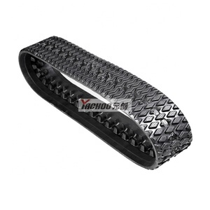 302.4D мини гидравлический экскаватор ходовая часть 250x109x37 гусеничные шасси резиновые гусеницы детали строительной техники - Product Image 1