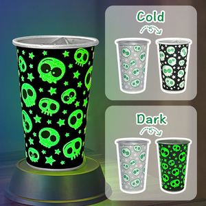 Gobelets promotionnels en silicone changeant de couleur avec impression sérigraphique, design portable pour événements - Product Image 1