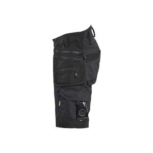 BLAKLADER - 197211499999C48 Craftsman <b>shorts</b> with two-way stretch Black/black - EAN 7330509951835 WORK <b>TROUSERS</b> WORK <b>SHORTS</b> - Product Image 4