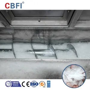 Shandong 120 tonnellate di progetto di macchina per il ghiaccio in scaglie di rastrello di ghiaccio