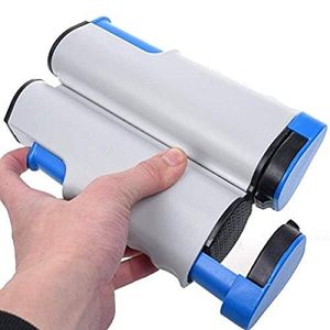 Ensemble de <span class=keywords><strong>ping</strong></span>-<span class=keywords><strong>pong</strong></span> portable avec filet rétractable, 2 raquettes et 3 balles pour le tennis de table, jouet de balle amusant pour l'intérieur et l'extérieur - Product Image 3