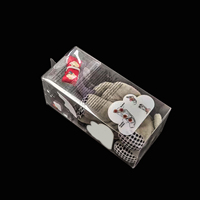 Caja de Embalaje de Plástico Cuadrada Personalizada con Logotipo, Color y Tamaño a Medida, Reciclable, de PET, PVC, PP, Ecológica, con Materiales Reciclados, CMYK 4