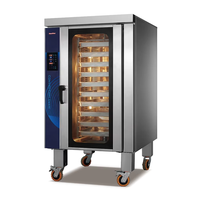 Four commercial à gaz Mini four à convection industriel à vendre Grande machine à pain de boulangerie rotative électrique