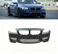 SINO – Kit de carrosserie complet pour BMW Série 5 (F10/F18) 2011-2017 – Style M5 modifié – Pare-chocs avant et arrière, feux antibrouillard, jupes latérales et lèvre avant