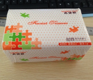 Custom Logo 2 Ply Disposable Virgin Wood Soft Facial <b>Tissues</b> Convenient and Eco-Friendly - Product Image 3