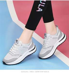 Hongyan nuovi arrivi scarpe Casual da donna di moda a buon mercato da donna scarpe basse da donna scarpe sportive <span class=keywords><strong>bianche</strong></span> da corsa per Wome - Product Image 4