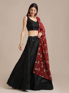Alta calidad hermoso pesado Lehenga Choli con Dupatta conjunto nuevo diseño de moda estilo indio vestido de novia suave para fiesta - Product Image 5