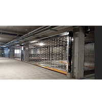 Super large 1.2 épaisseur 304 tube rond en acier inoxydable creux porte de volet roulant en alliage d'aluminium creux porte de volet roulant