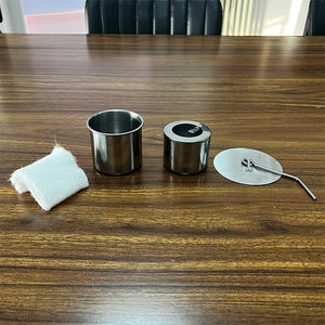 <b>Small</b> Household <b>Table</b> Fire Pit Black Style Made of Corten Steel Fuel Firewood - Product Image 6