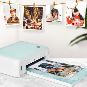 Cp4000l xách tay <span class=keywords><strong>mini</strong></span> Máy in ảnh A4 Laser đầy màu sắc kết nối không dây hộ gia đình nhỏ điện thoại di động ảnh nhựa - Product Image 1