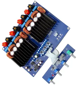 Güç amplifikatörü TAS5630 + OPA1632 + TL072 sınıf D 2.1 dijital amplifikatör kurulu 1200W HiFi DIY Amp amplifikatör güç