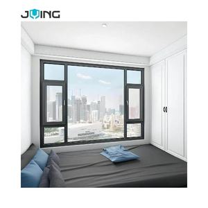 إطار نافذة من الألومنيوم عالي القوة من جيينغ |   تصميم مقاوم للعوامل الجوية |   استخدام المباني - Product Image 5