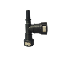 Connecteur rapide de ligne de carburant SAE 5/8 in Type T avec modèle SAE 15.82 T utilisé sur le raccord de Tube en Nylon