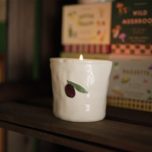Velas Aromáticas Estilo Americano, Colección Spring Tavern, Vela Perfumada en Taza de Cerámica Vintage para Interiores, Múltiples Aromas - Product Image 5