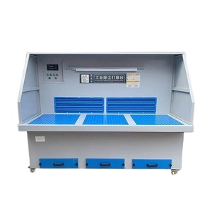Banco da lavoro per la raccolta della polvere autopulente mobile per saldatura/macinazione/segatura/levigatura/taglio - Product Image 2