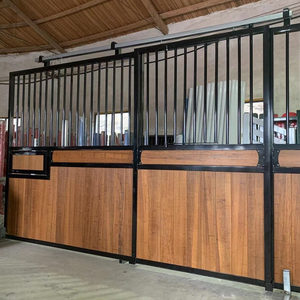 تخصيص انزلاق خشبية الحصان مستقرة الخشب المواد كشك الحصان الحصان مستقرة - Product Image 1